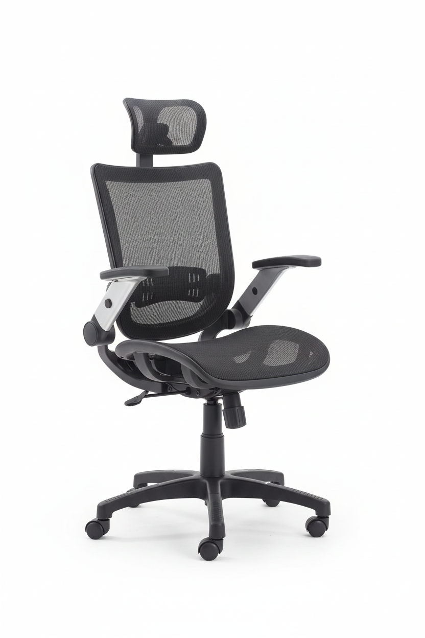 Cadeira De Escritório Ergonômica Tela Similar Herman Miller com encosto para a cabeça