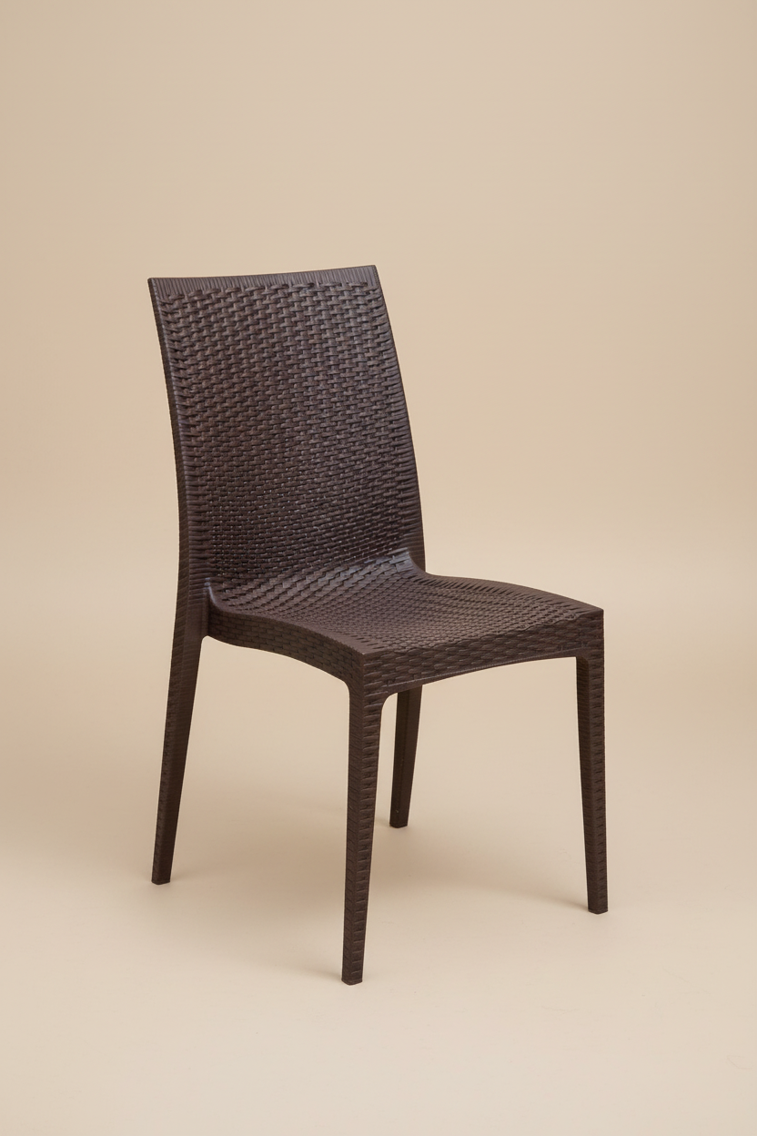 Cadeira Fibra Marrom