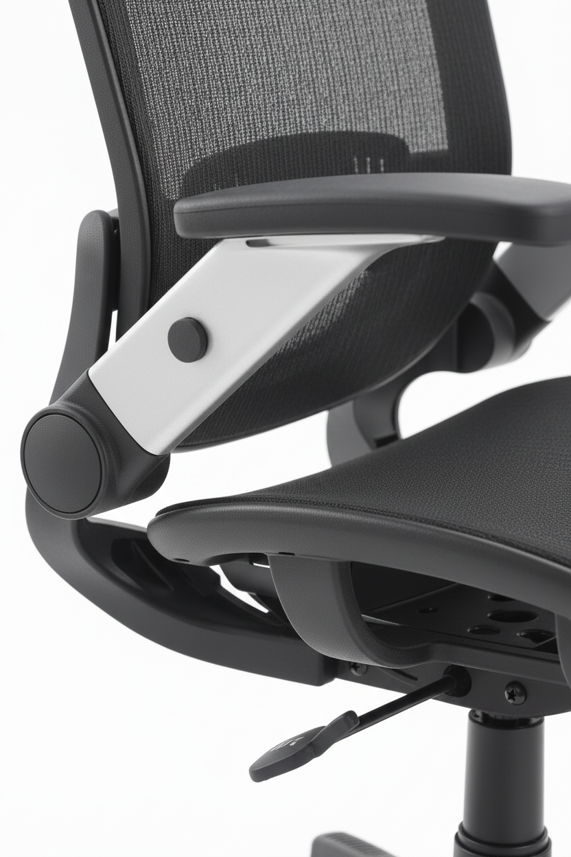 Cadeira De Escritório Ergonômica Tela Similar Herman Miller com encosto para a cabeça