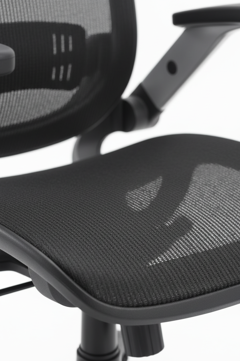 Cadeira De Escritório Ergonômica Tela Similar Herman Miller com encosto para a cabeça