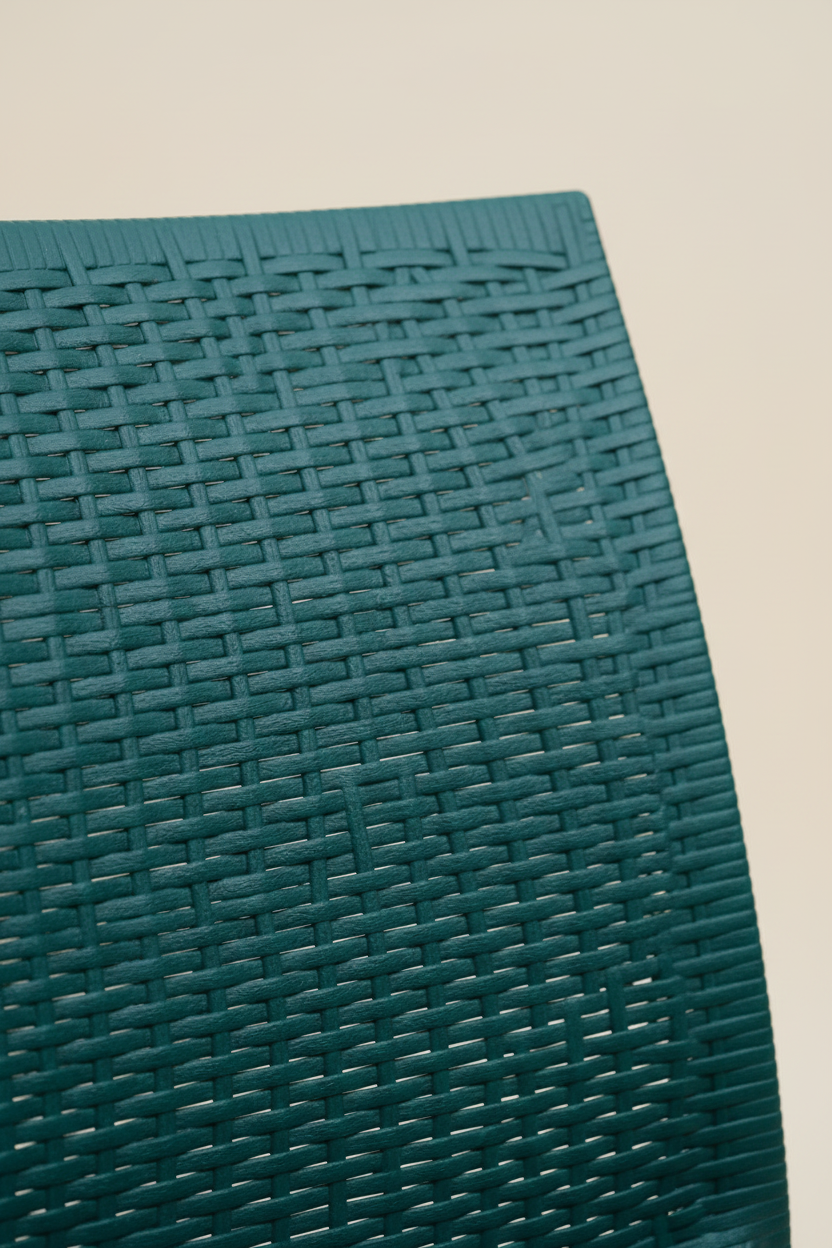 Cadeira Fibra Teal Verde