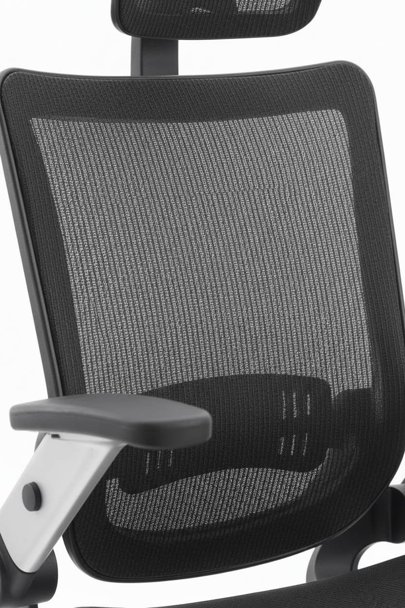 Cadeira De Escritório Ergonômica Tela Similar Herman Miller com encosto para a cabeça