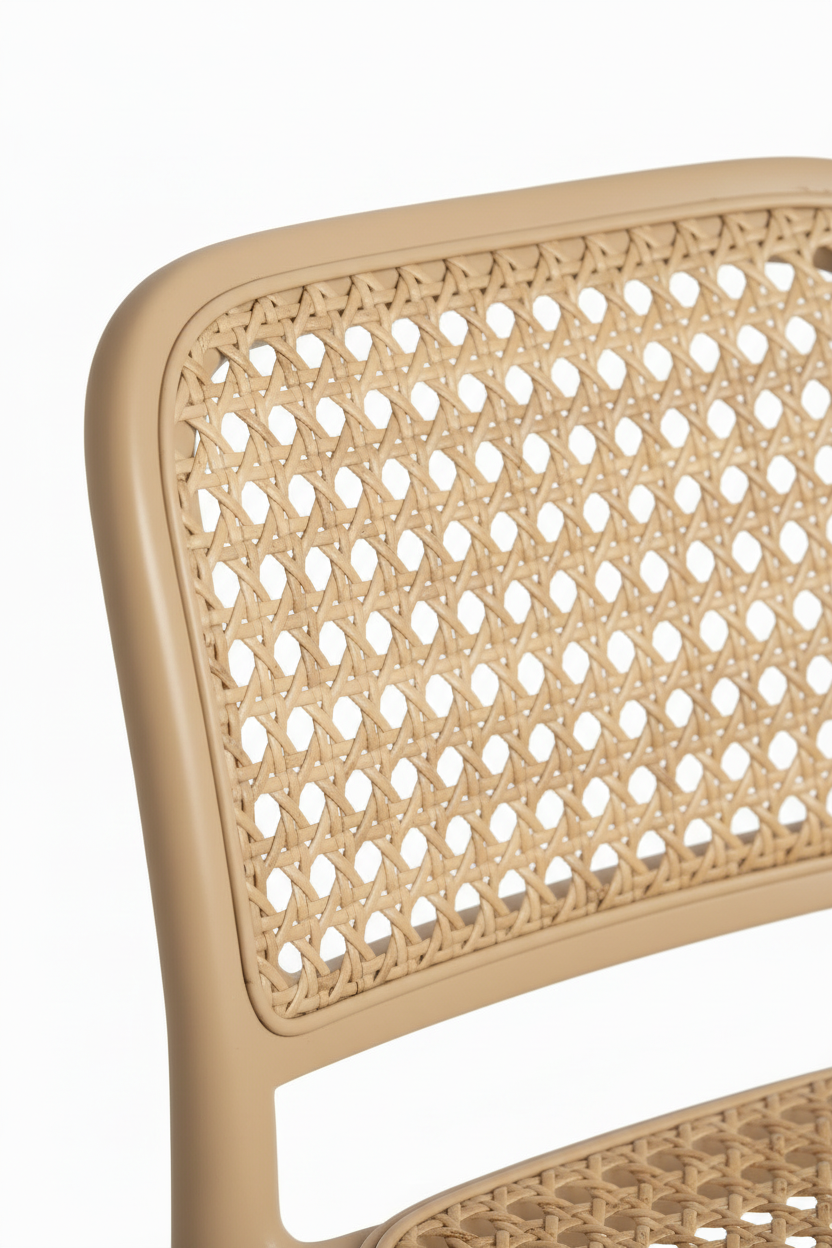 Banquetas Rattan Bege