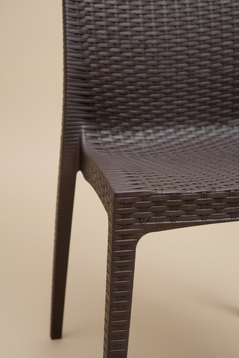 Cadeira Fibra Marrom