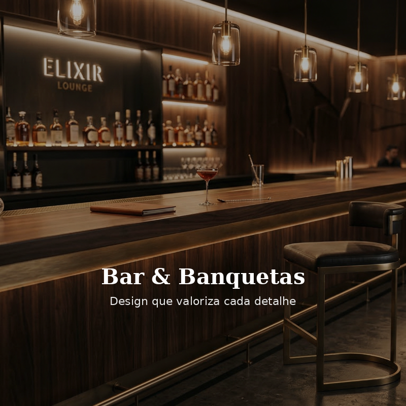 Bar e Banquetas
